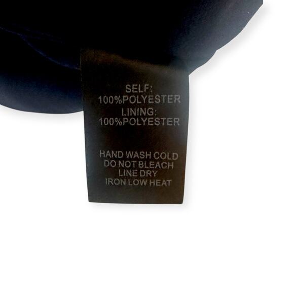 Lulus Shift And Stout Dress Size S Navy Blue Short Sleeve Shift Mini Dress - Picture 10 of 11